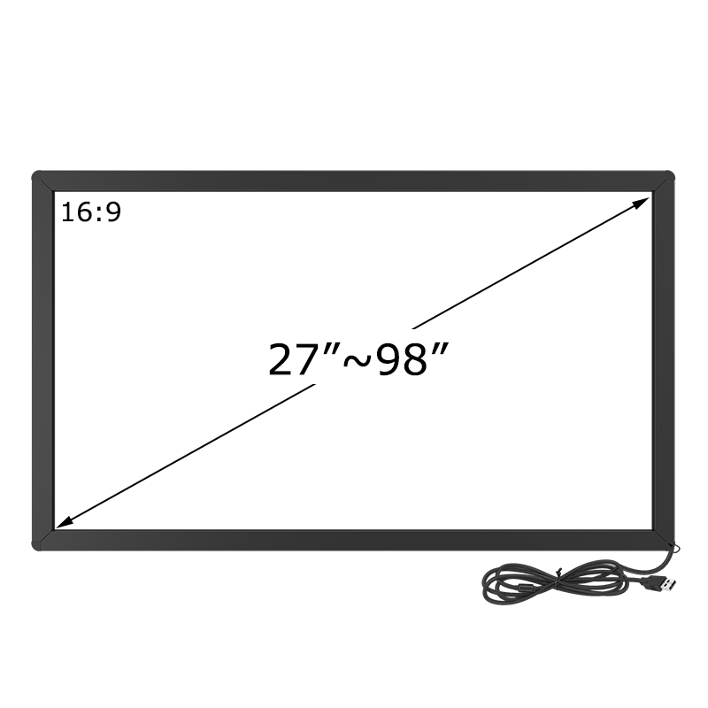 Cadre tactile infrarouge de 27 &agrave; 98 pouces (s&eacute;rie TB)