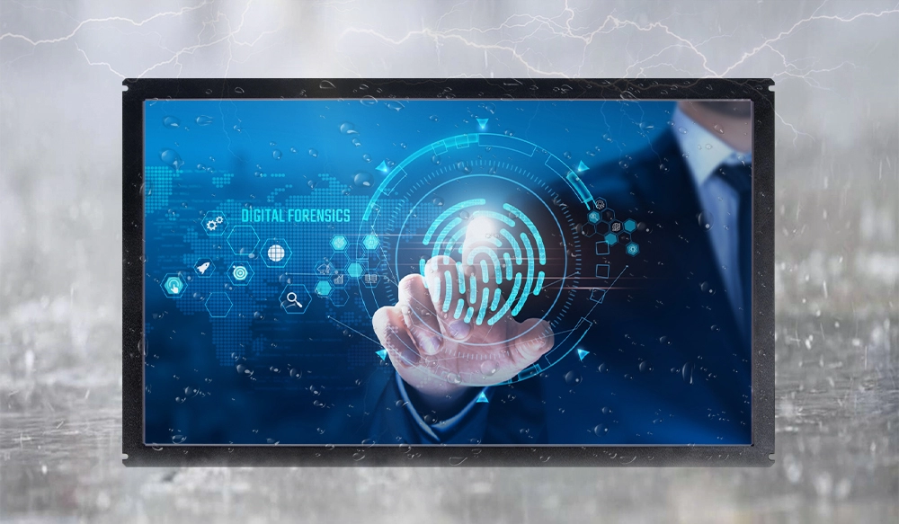 &eacute;cran tactile infrarouge &eacute;tanche