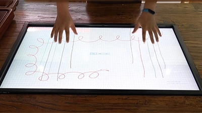 Cadre tactile infrarouge (TF)