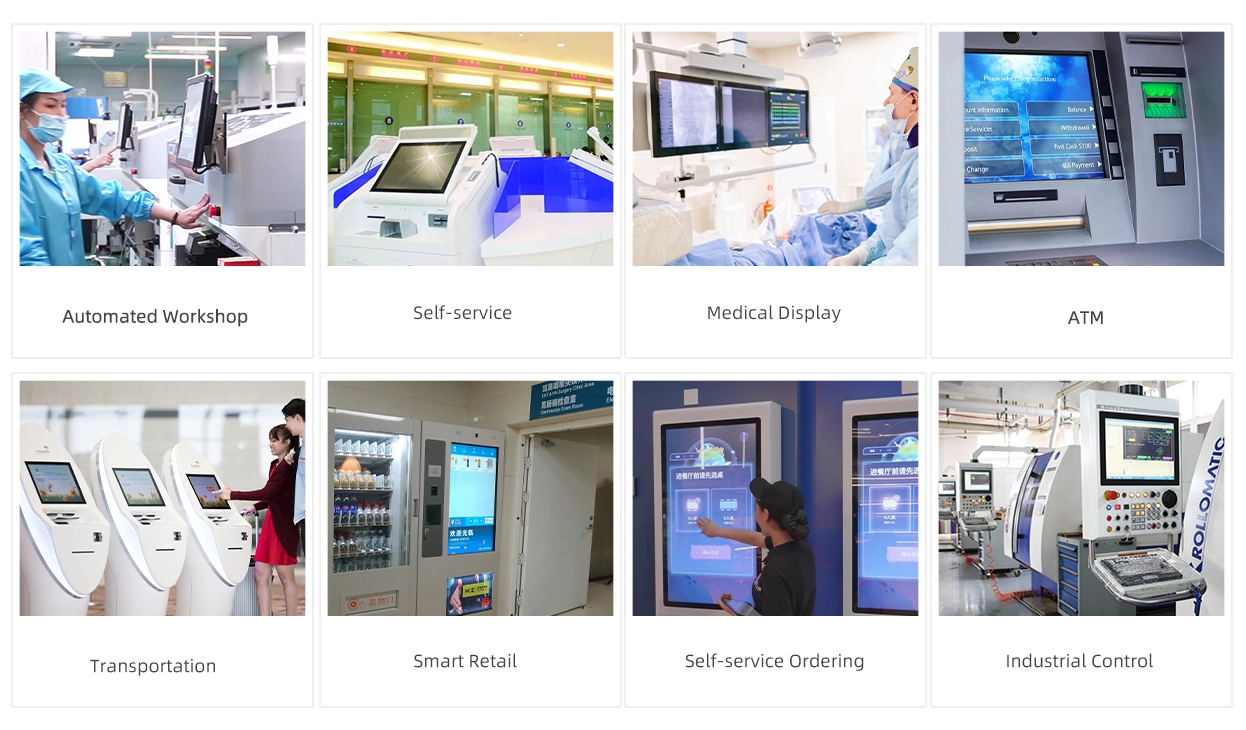 PC &agrave; &eacute;cran tactile &agrave; cadre ouvert 7-55 pouces (s&eacute;rie 2C)