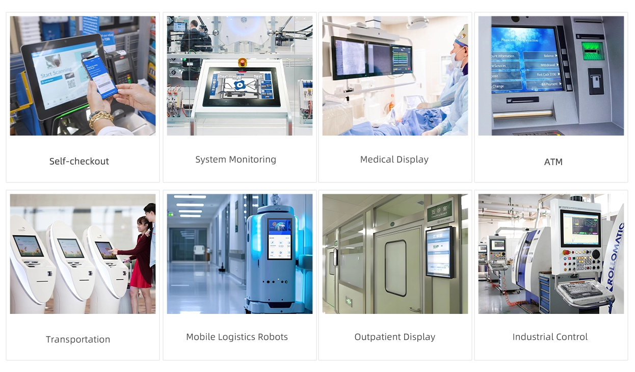 PC &agrave; &eacute;cran tactile &agrave; cadre ferm&eacute; 7-27 pouces (s&eacute;rie 3A)