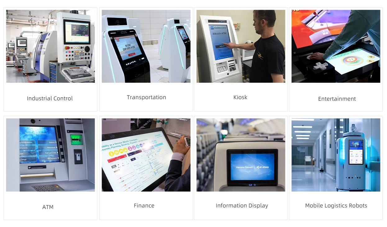 Moniteur tactile &agrave; montage sur panneau 10,1-23,8 pouces (s&eacute;rie 3E)