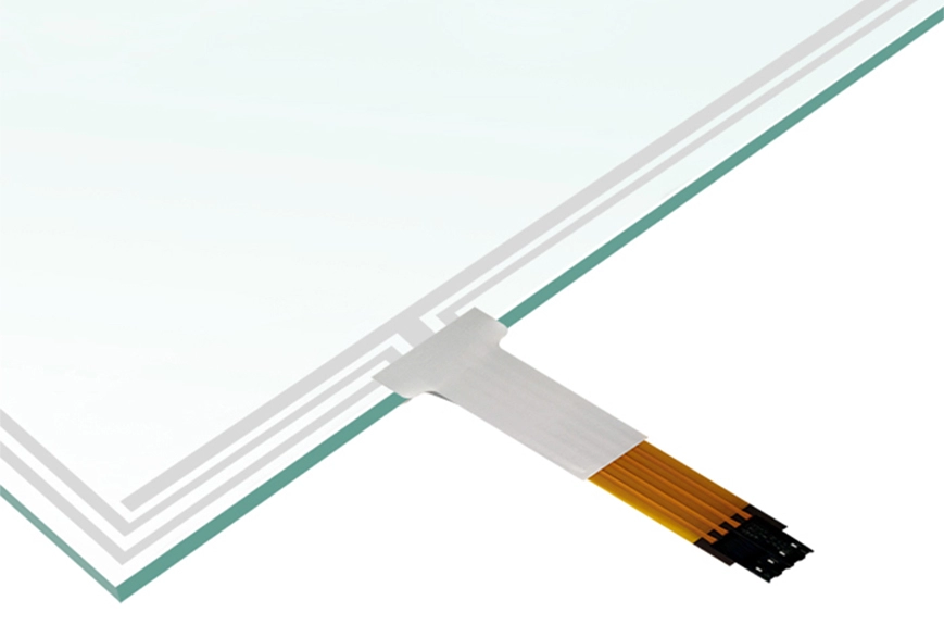 &Eacute;cran tactile r&eacute;sistif de 10,4 &agrave; 22 pouces (4 fils)