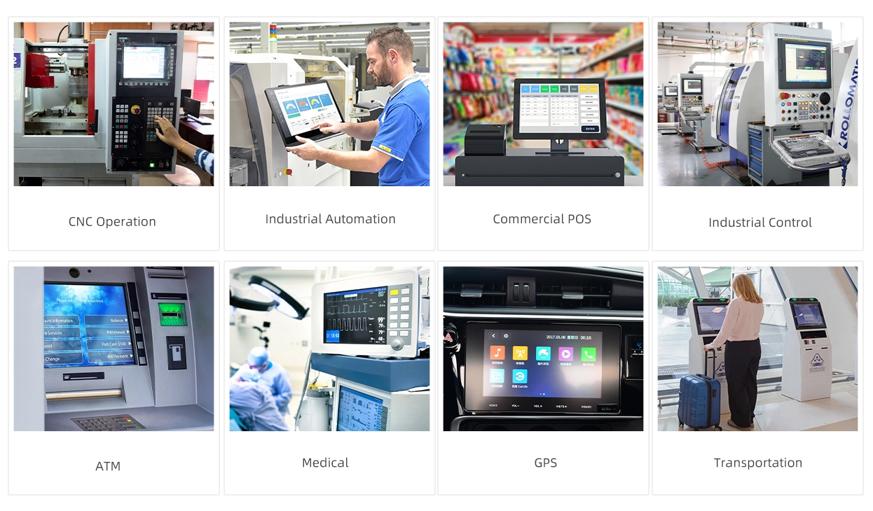 Écran tactile résistif de 7 à 22 pouces (5 fils)