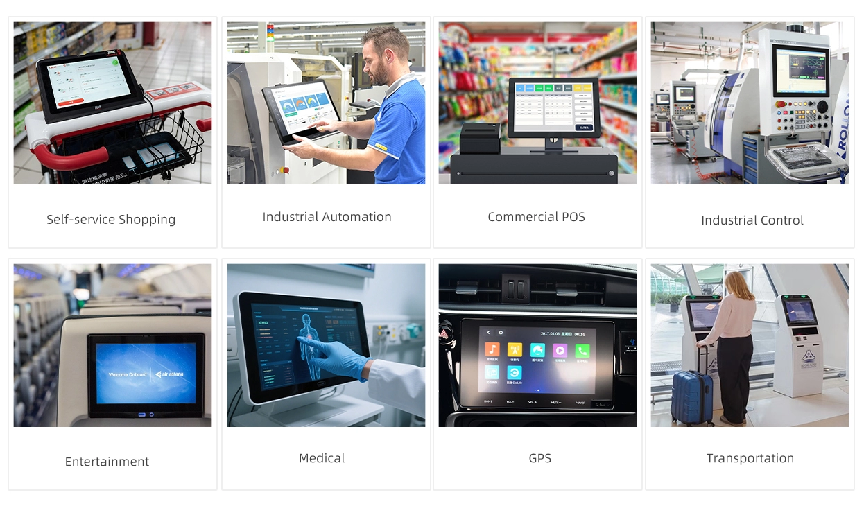 &Eacute;cran tactile capacitif de 3,5 &agrave; 13,3 pouces