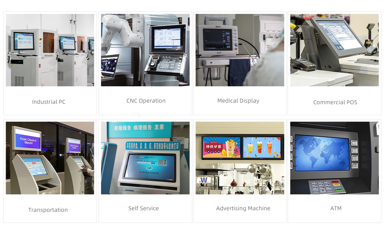 &Eacute;cran tactile infrarouge de 15 &agrave; 23,6 pouces (s&eacute;rie TK)