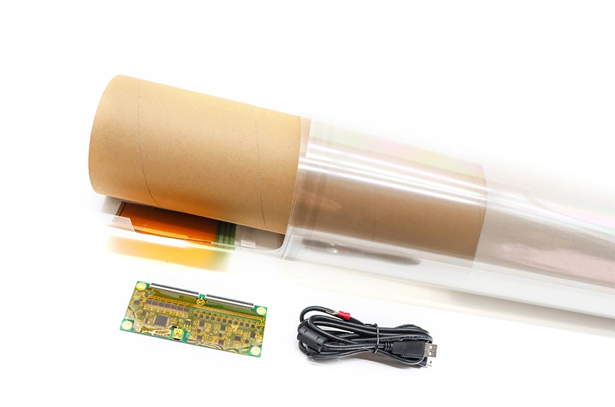 Feuille tactile interactive de 32 &agrave; 65 pouces (s&eacute;rie XTA)