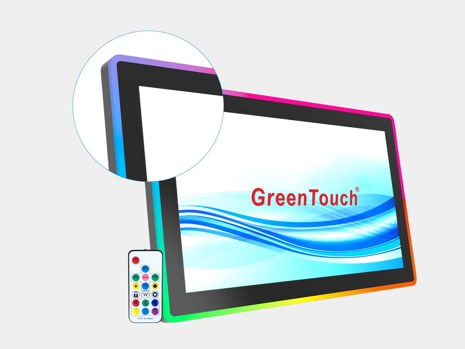  Cadre &agrave; barre LED