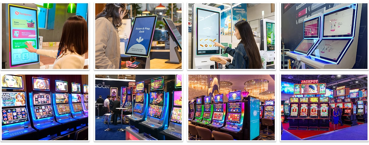 Moniteur tactile &agrave; cadre LED 21,5-43 pouces (s&eacute;rie PM)