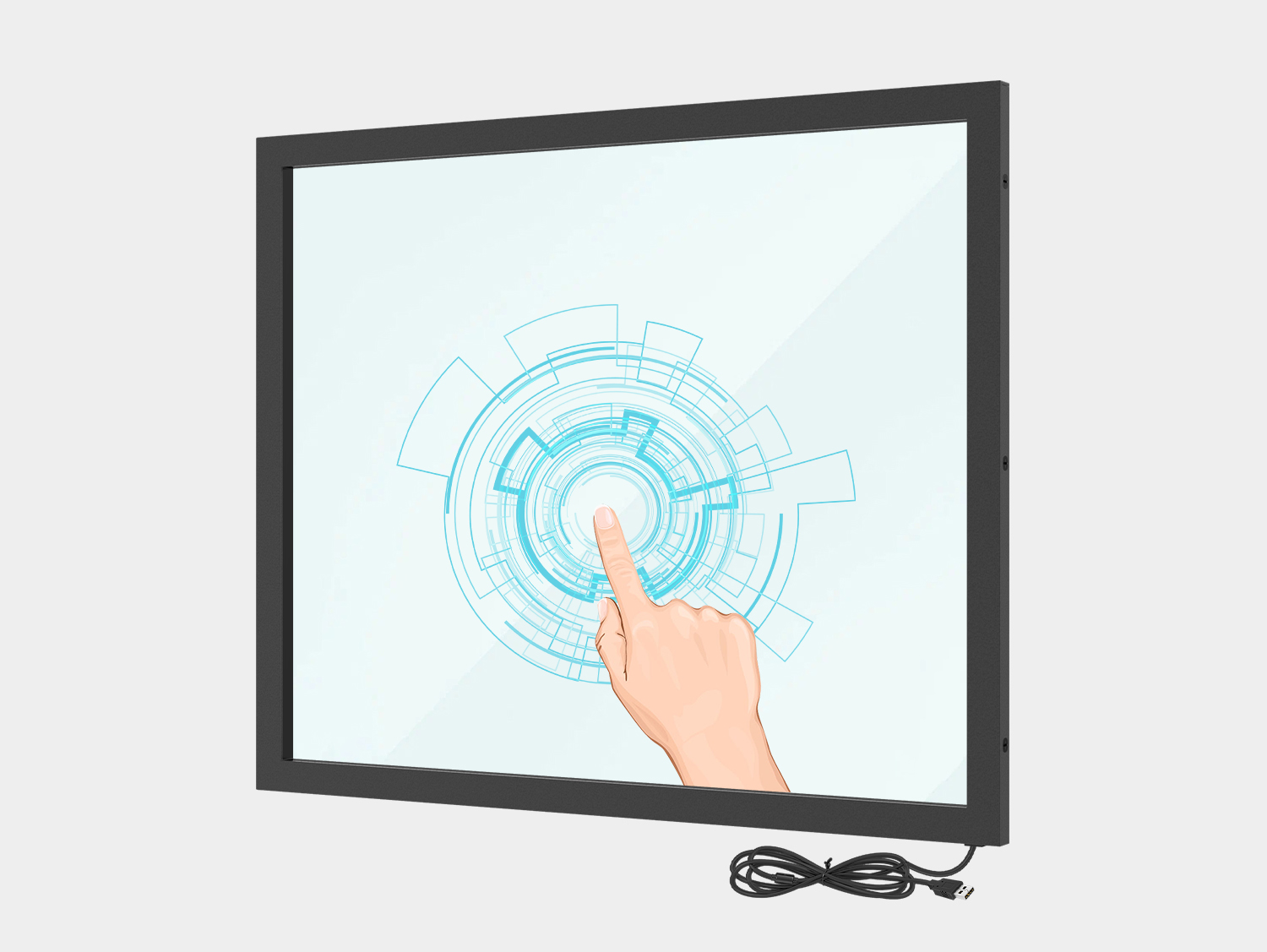 Aper&ccedil;u de l'&eacute;cran tactile infrarouge TK