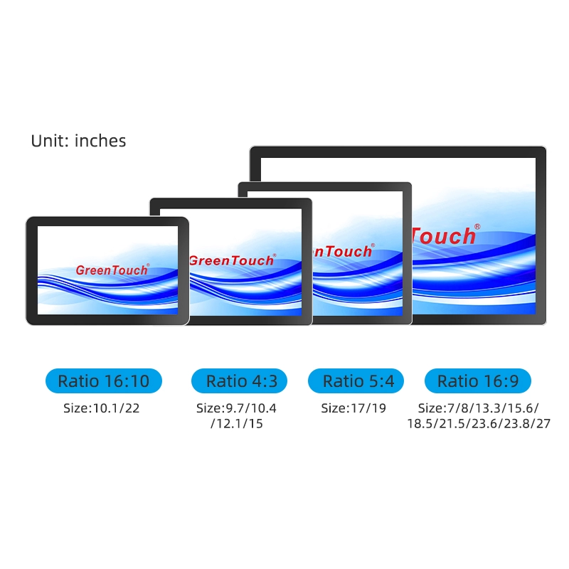 PC &agrave; &eacute;cran tactile &agrave; cadre ferm&eacute; 7-27 pouces (s&eacute;rie 3A)