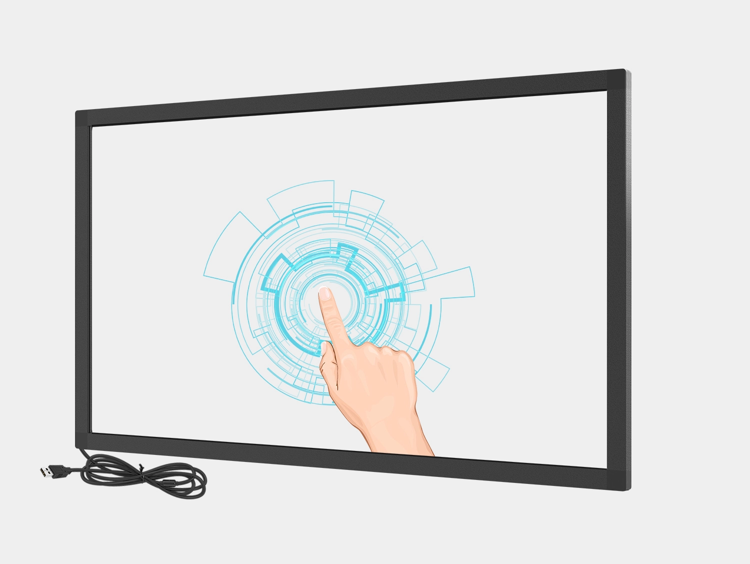 Pr&eacute;sentation du cadre tactile infrarouge TF 