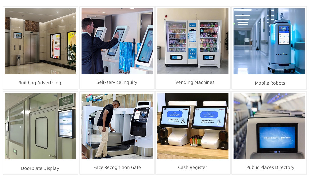 Panneaux d'affichage num&eacute;rique de petite taille 7-27 pouces (s&eacute;rie 3A)