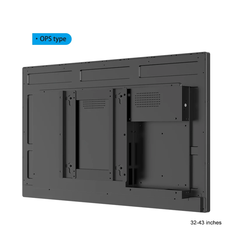 Moniteur tactile PCAP &agrave; montage mural 32-65 pouces (s&eacute;rie 6C-C)